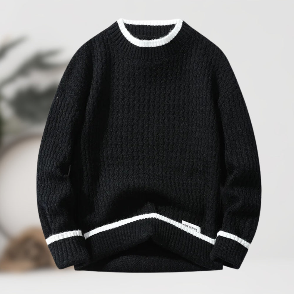 Brenton - Comfortable Knitted Sweater