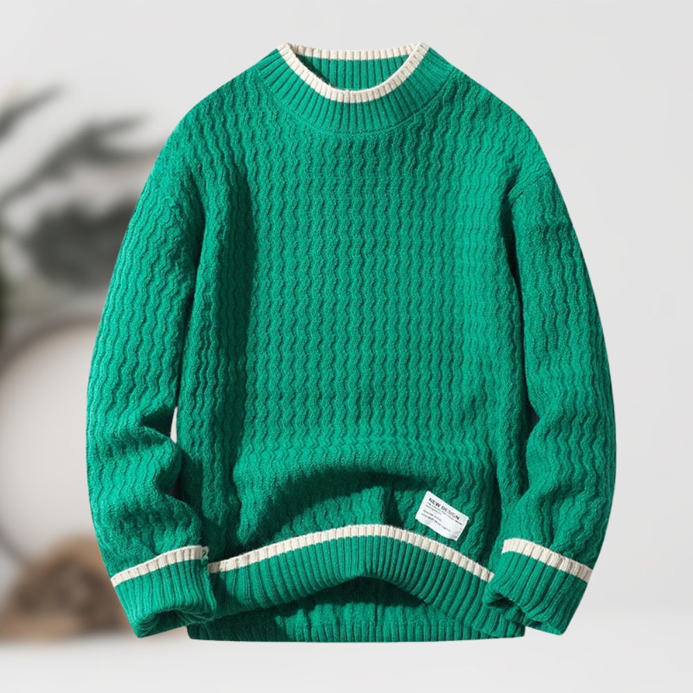 Brenton - Comfortable Knitted Sweater