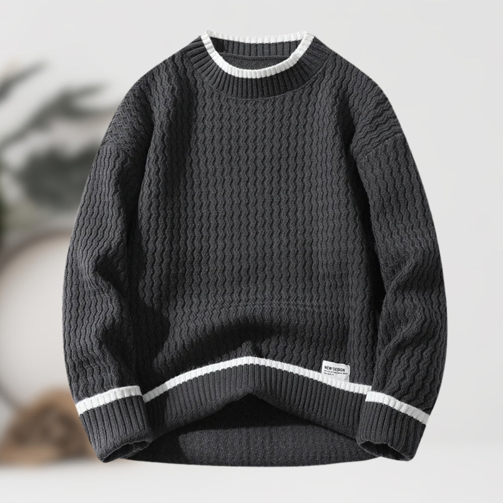 Brenton - Comfortable Knitted Sweater