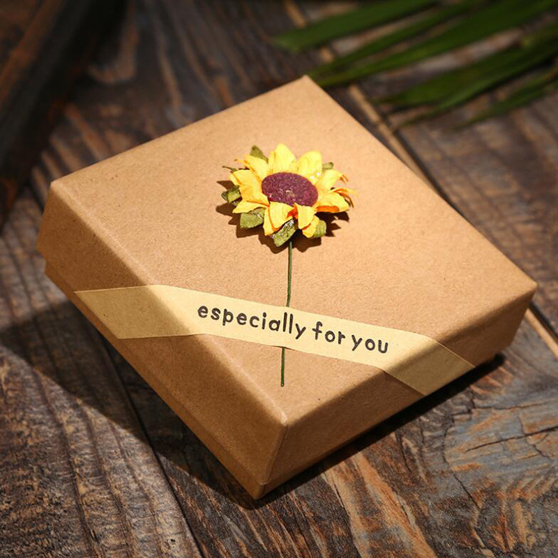 Bring a smile with this symbolic sunflower necklace.