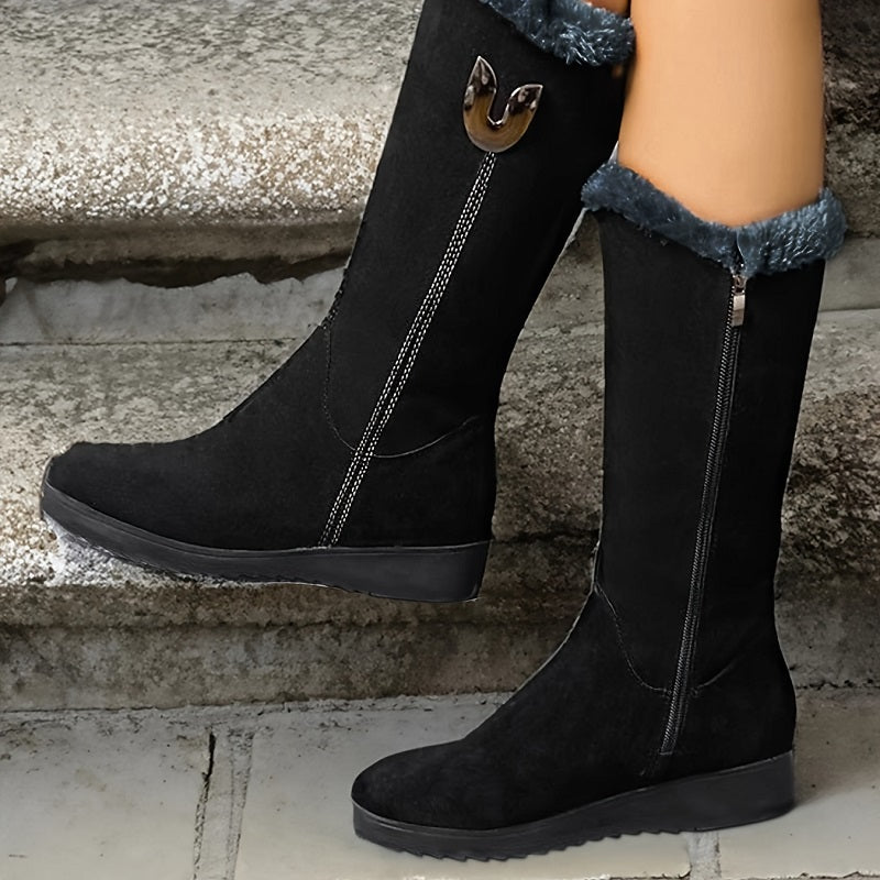 Britta – Warm Side Zip Boots