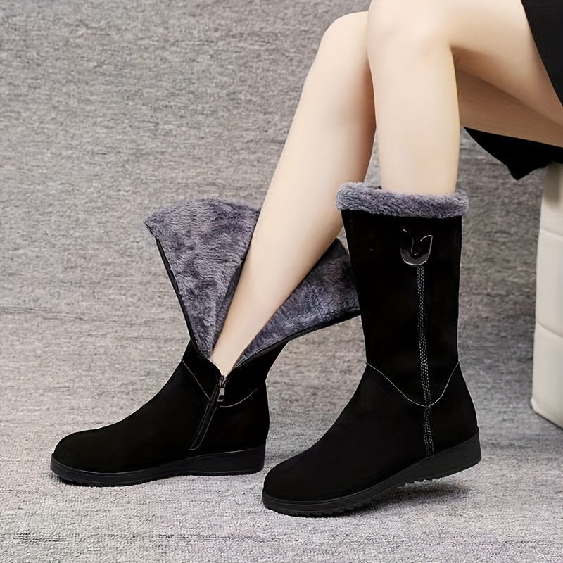 Britta – Warm Side Zip Boots