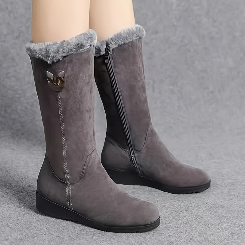 Britta – Warm Side Zip Boots