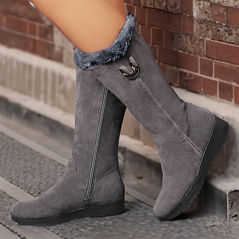 Britta – Warm Side Zip Boots
