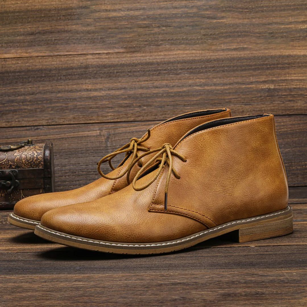 Bruneo - Handmade Leather Ankle Boots