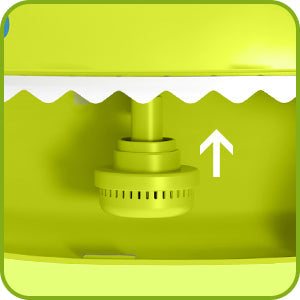 Bubble Dino - Cups for all! - Dino-bubble machine