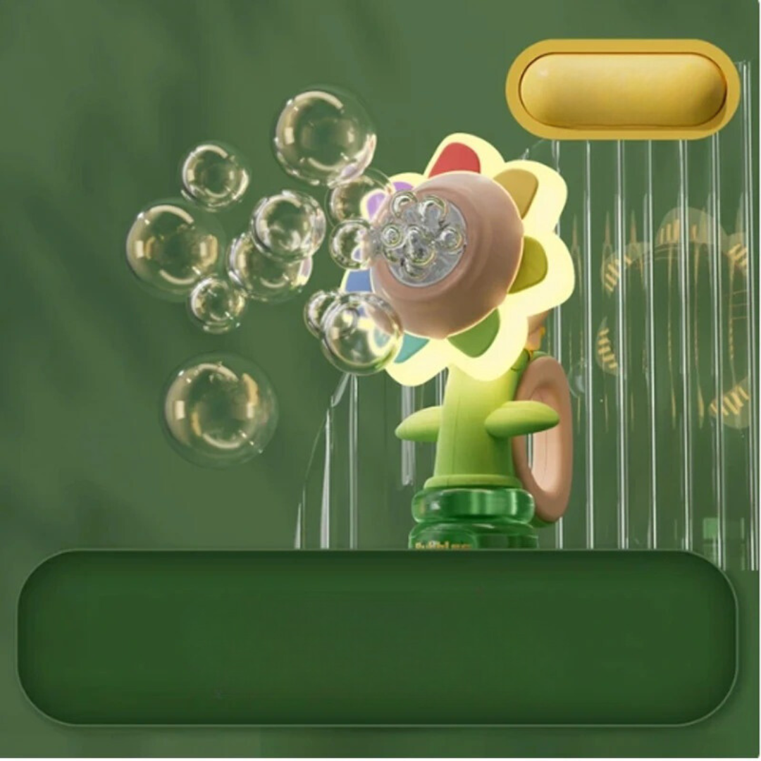 Bubble Flower Machine - Magical Flower Bubble Show - Bubble Blower