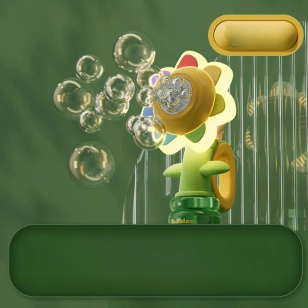 Bubble Flower Machine - Magical Flower Bubble Show - Bubble Blower