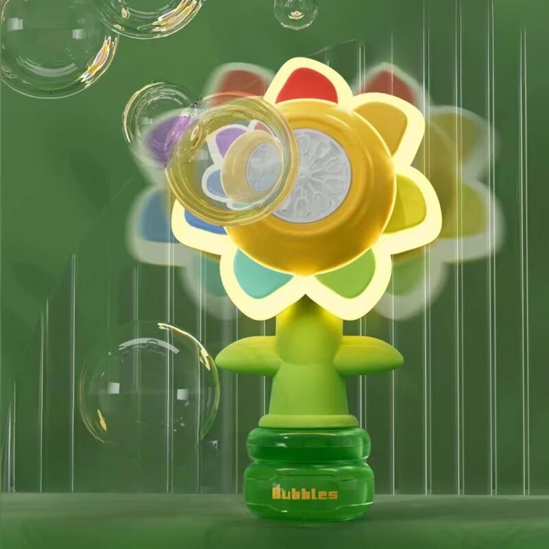 Bubble Flower Machine - Magical Flower Bubble Show - Bubble Blower