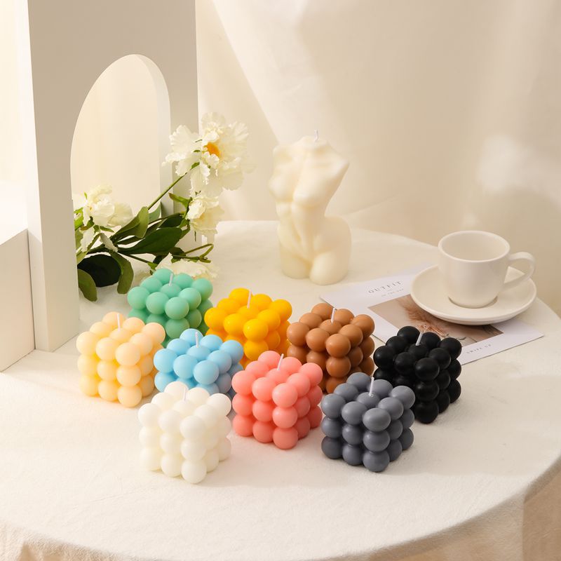 BubbleGlow Candle | Complete your interior with this beautiful and trendy candle