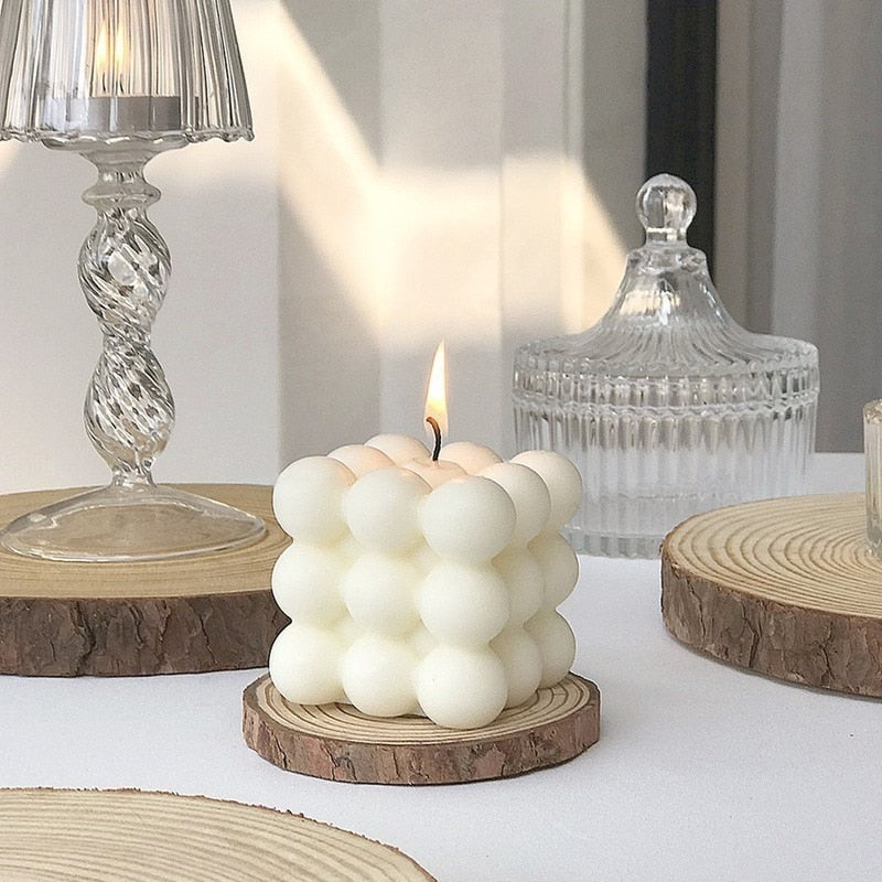 BubbleGlow Candle | Complete your interior with this beautiful and trendy candle
