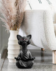 Buddha Cat Figurine