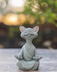 Buddha Cat Figurine