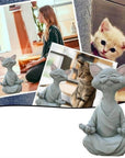 Buddha Cat Figurine