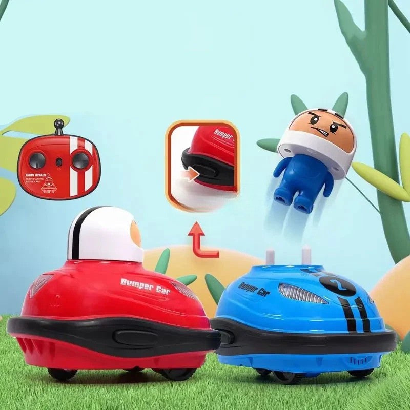 Bumper Kart Battle Mania - Laughing bots - RC crash car