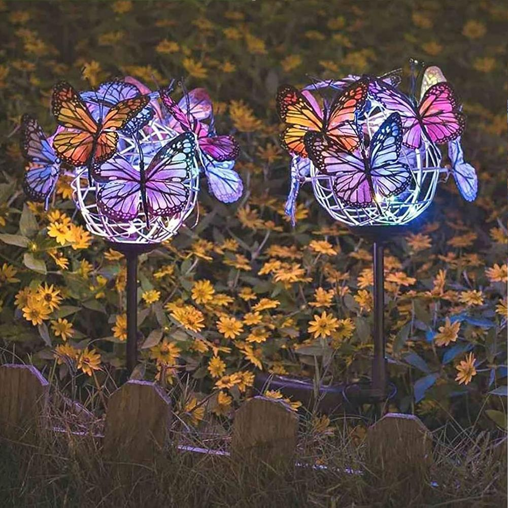 Butterfly Stake Lights | Create a magical atmosphere in your garden