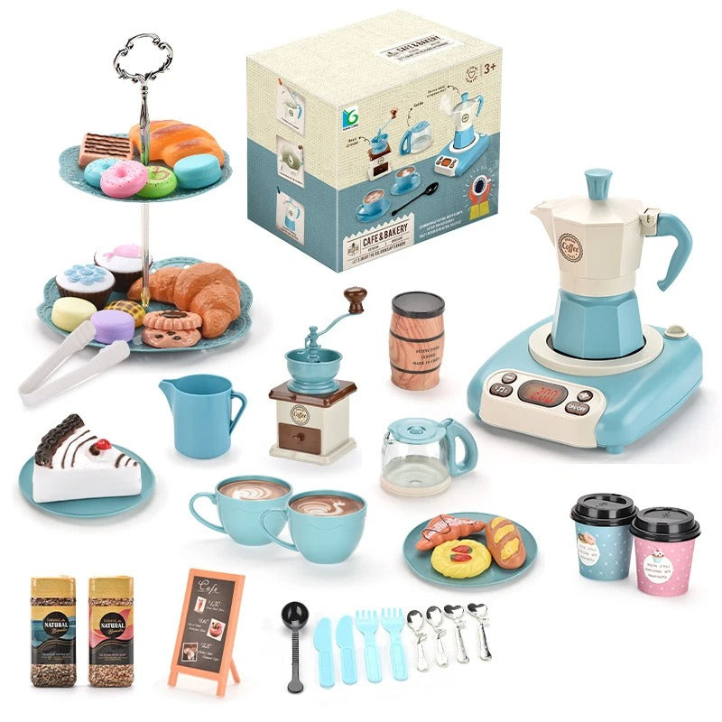Cafe Set - Budding Barista &amp; Baker - Cafe &amp; Bakery Toy Set