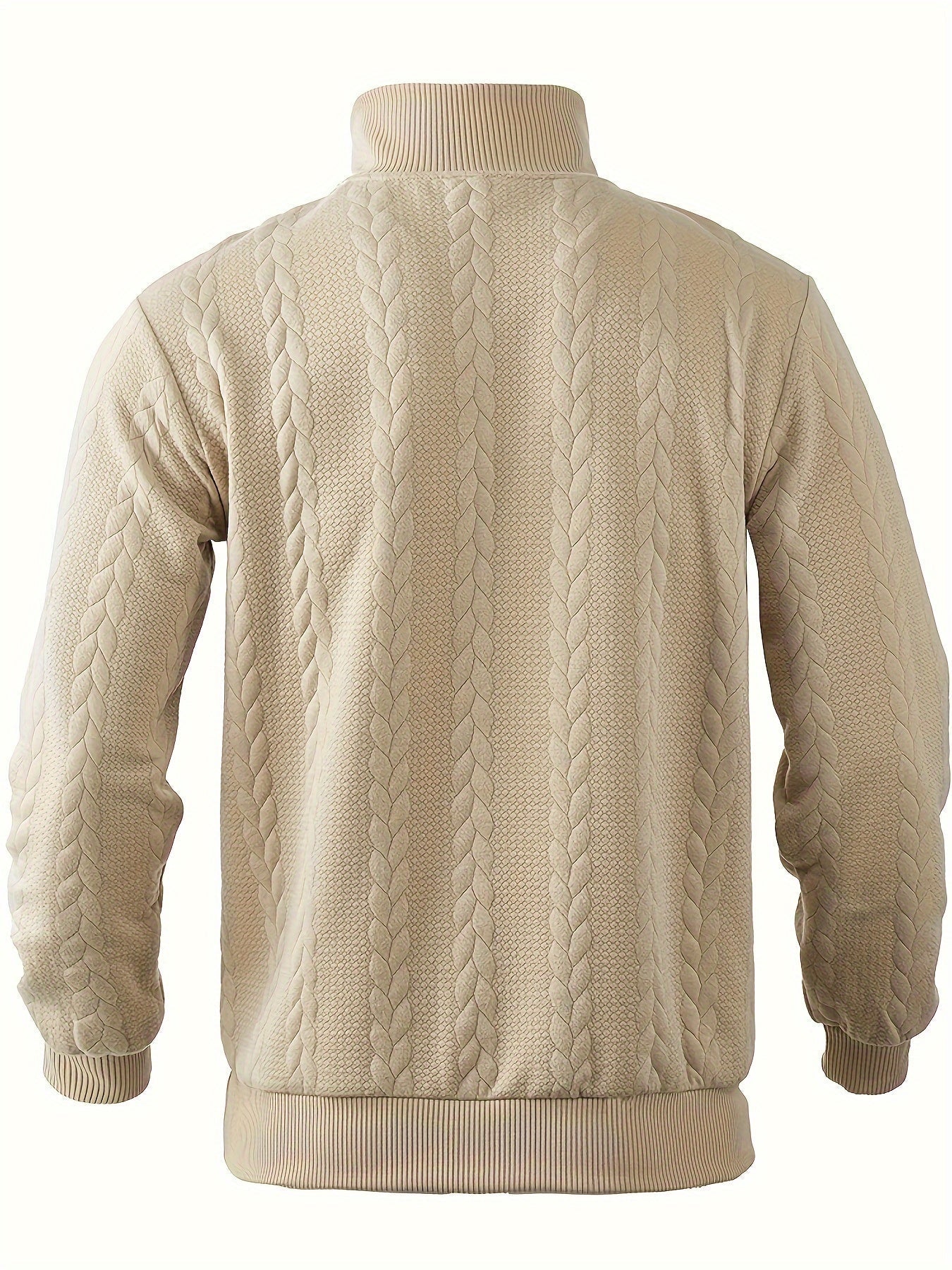 Caleb – Vintage Zip-Up Sweater