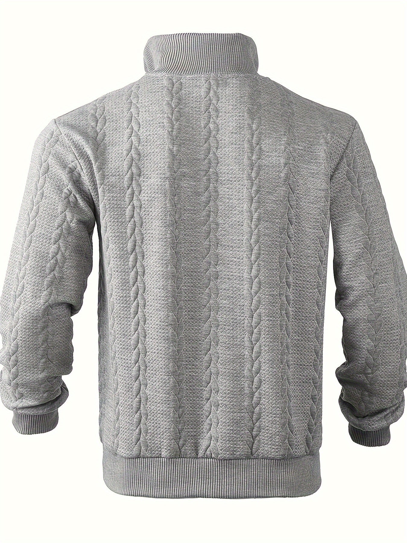 Caleb – Vintage Zip-Up Sweater
