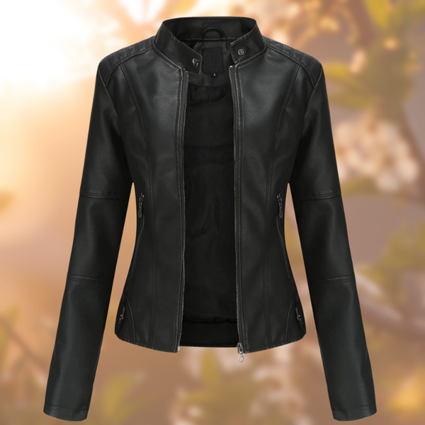 Calista – Elegant Leather Jacket