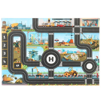 Car Adventure - Magic City Playmat - City Car Play Mat