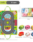 Car Playmat - Cartoon Adventures - Car Playmat