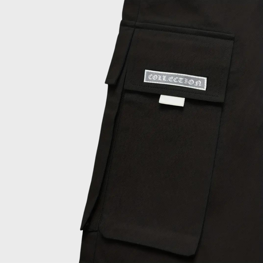 Cargo trousers for men - with multiple pockets and adjustable drawstring