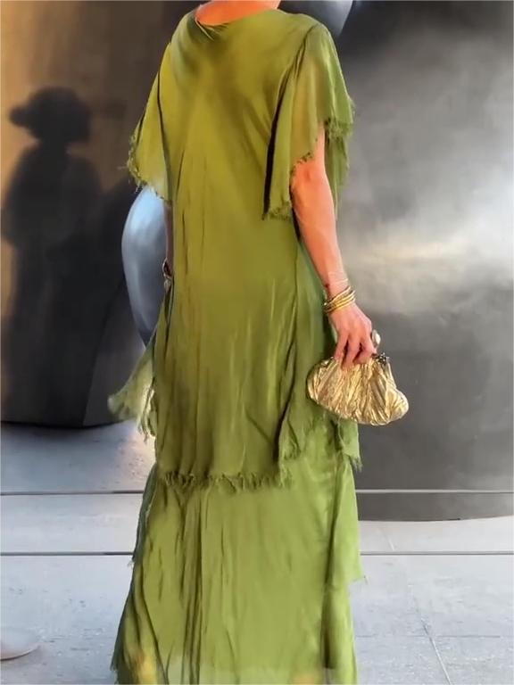 Carlijn - Elegant Maxi Dress with V-Neck