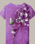 Carlisa - T-Shirt with Floral Print