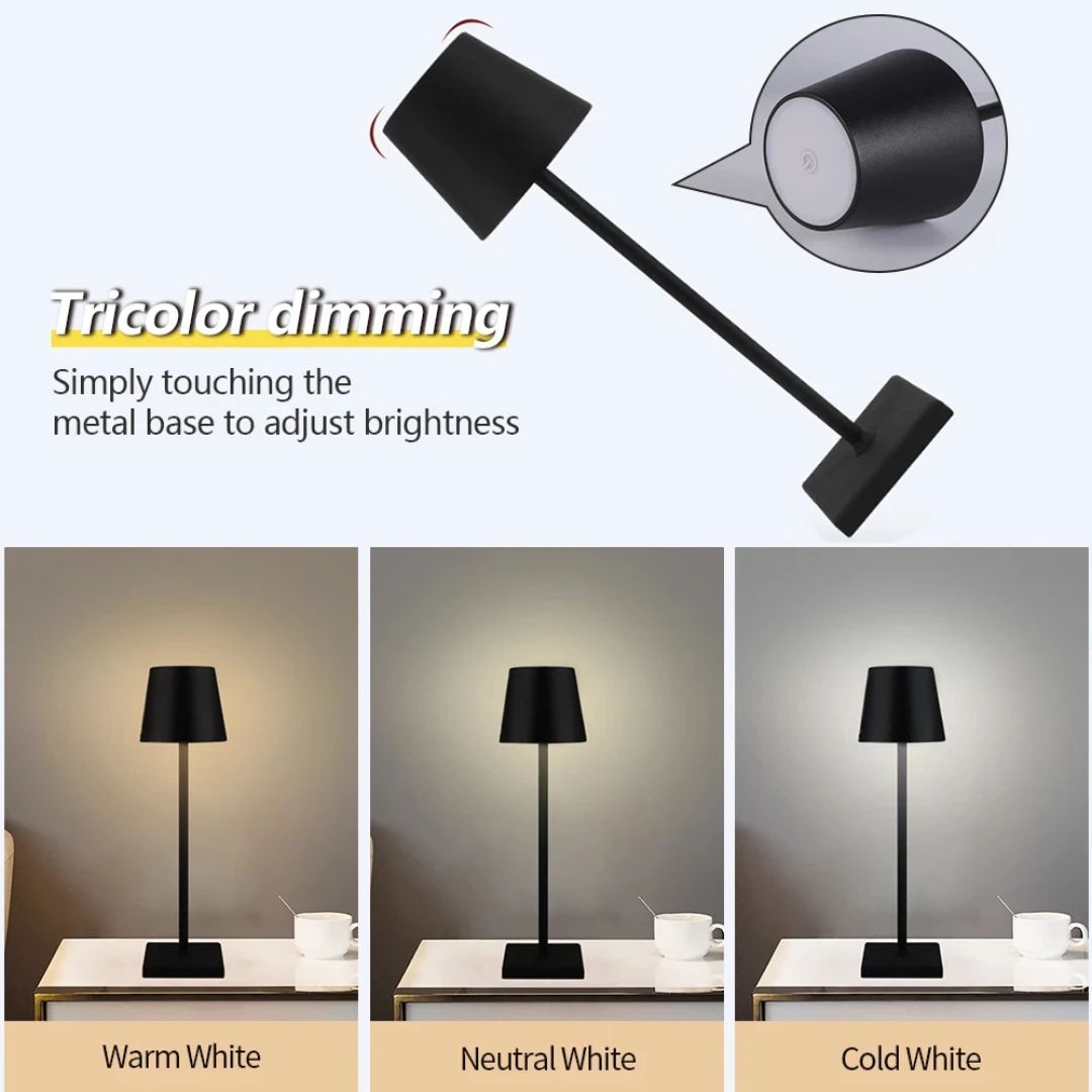 Caroline Rechargeable USB LED Desk Lamp
