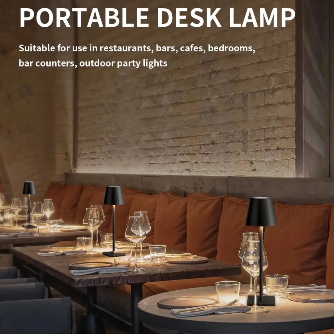 Caroline Rechargeable USB LED Desk Lamp
