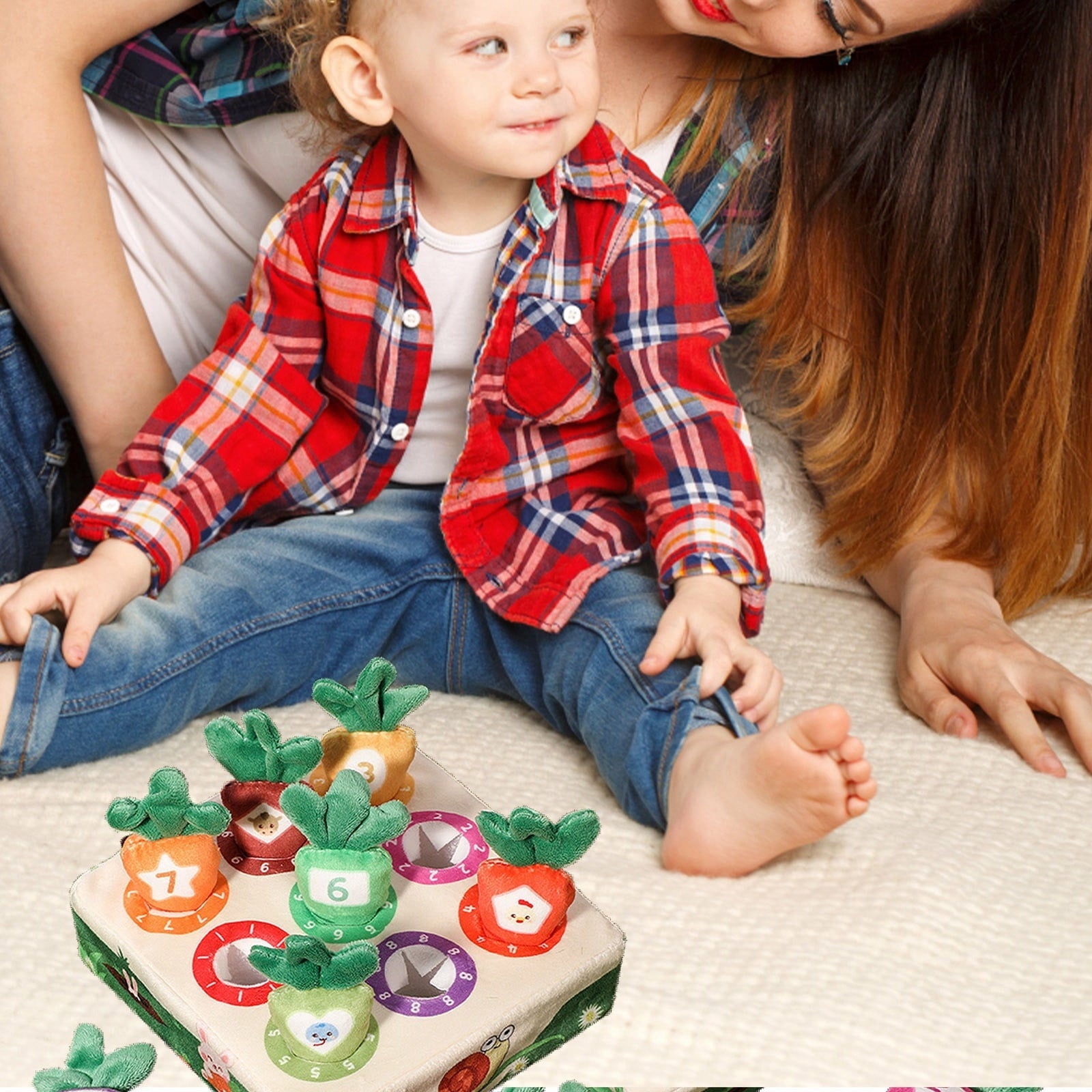 Carrot Match Game - Promotes Recognition and Cooperation