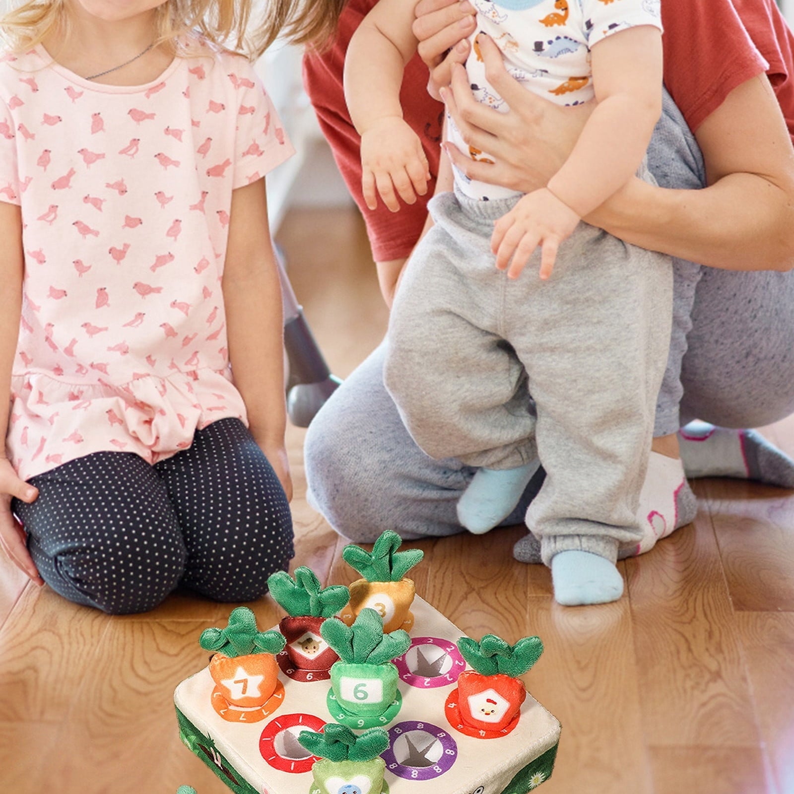 Carrot Match Game - Promotes Recognition and Cooperation