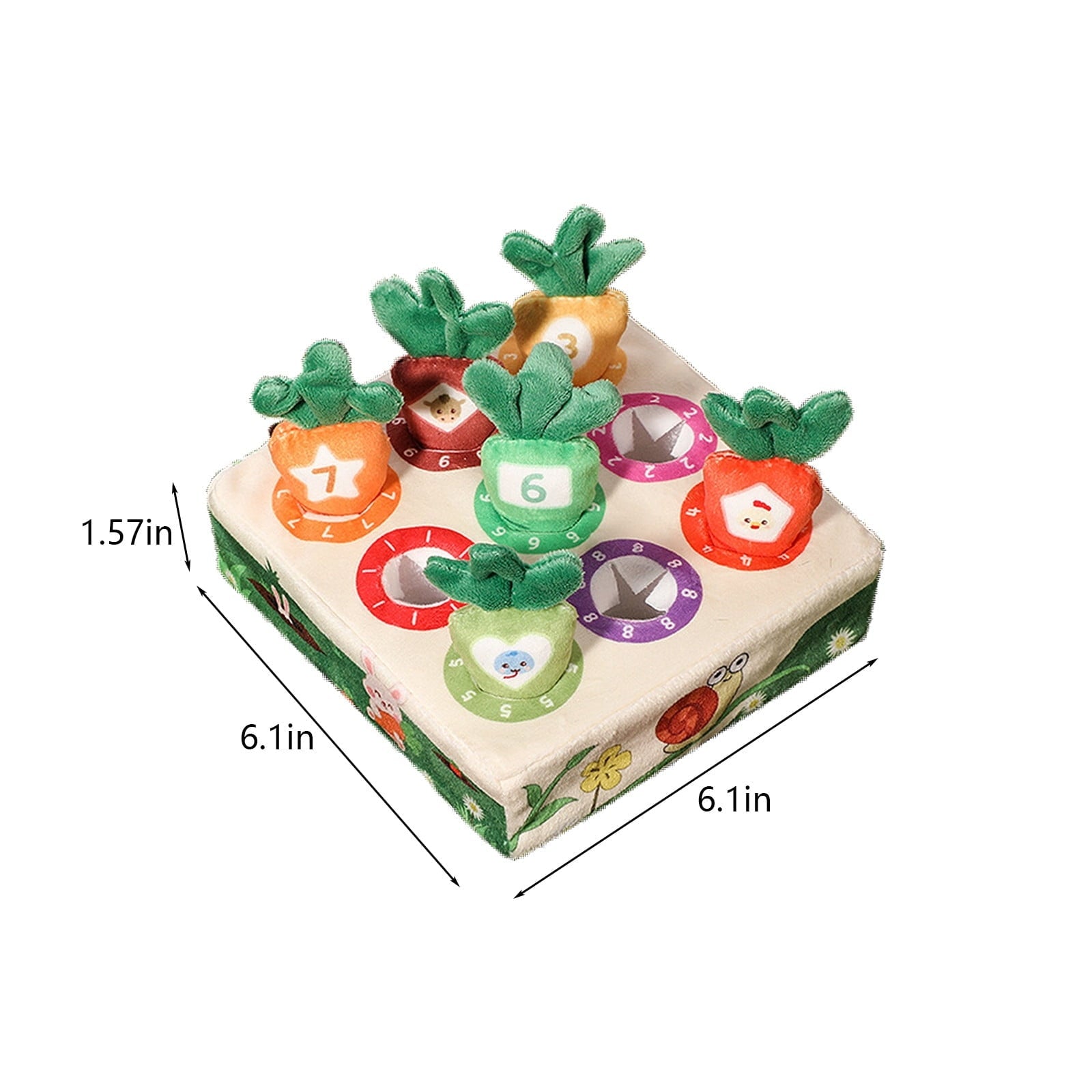 Carrot Match Game - Promotes Recognition and Cooperation