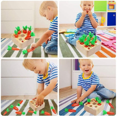 CarrotsHarvest - Promotes hand-eye coordination and skills