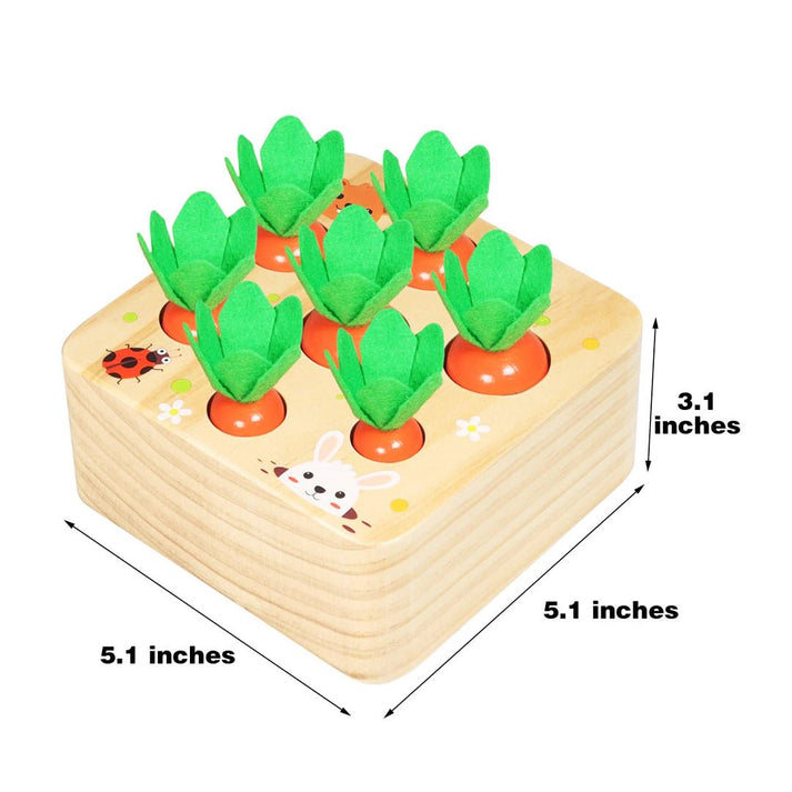 CarrotsHarvest - Promotes hand-eye coordination and skills
