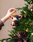 Cartoon Cow Decorative Ornament