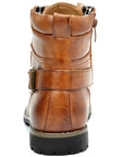 Carwin – Stylish Leather Lace-Up Boots
