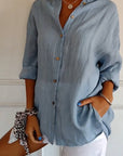 Casual Button Down Shirt for Women - Carina