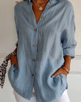 Casual Button Down Shirt for Women - Carina