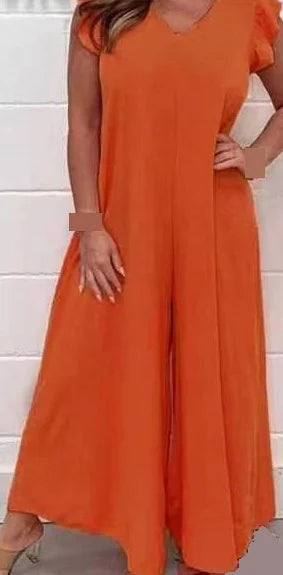 Casual Jumpsuit with Wide Legs