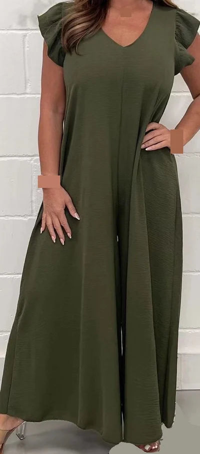 Casual Jumpsuit with Wide Legs