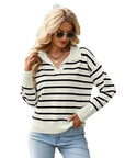 Casual Long Sleeve Polo for Women - Veronika