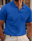 Casual Men's Polo without Buttons - Warren
