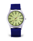 Reloj casual inspirado en relojes militares