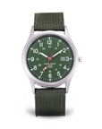 Reloj casual inspirado en relojes militares