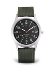 Reloj casual inspirado en relojes militares
