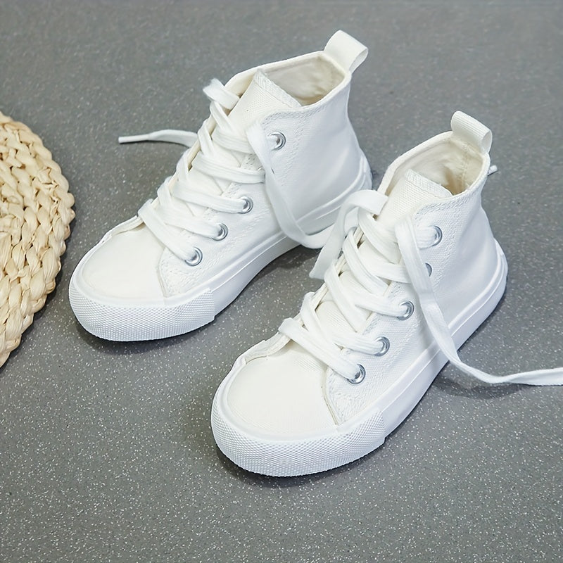 Casual high-top lace-up shoes for children’s outdoor activities - Endie