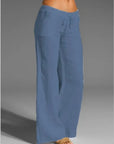 Casual linen trousers for women - Julie