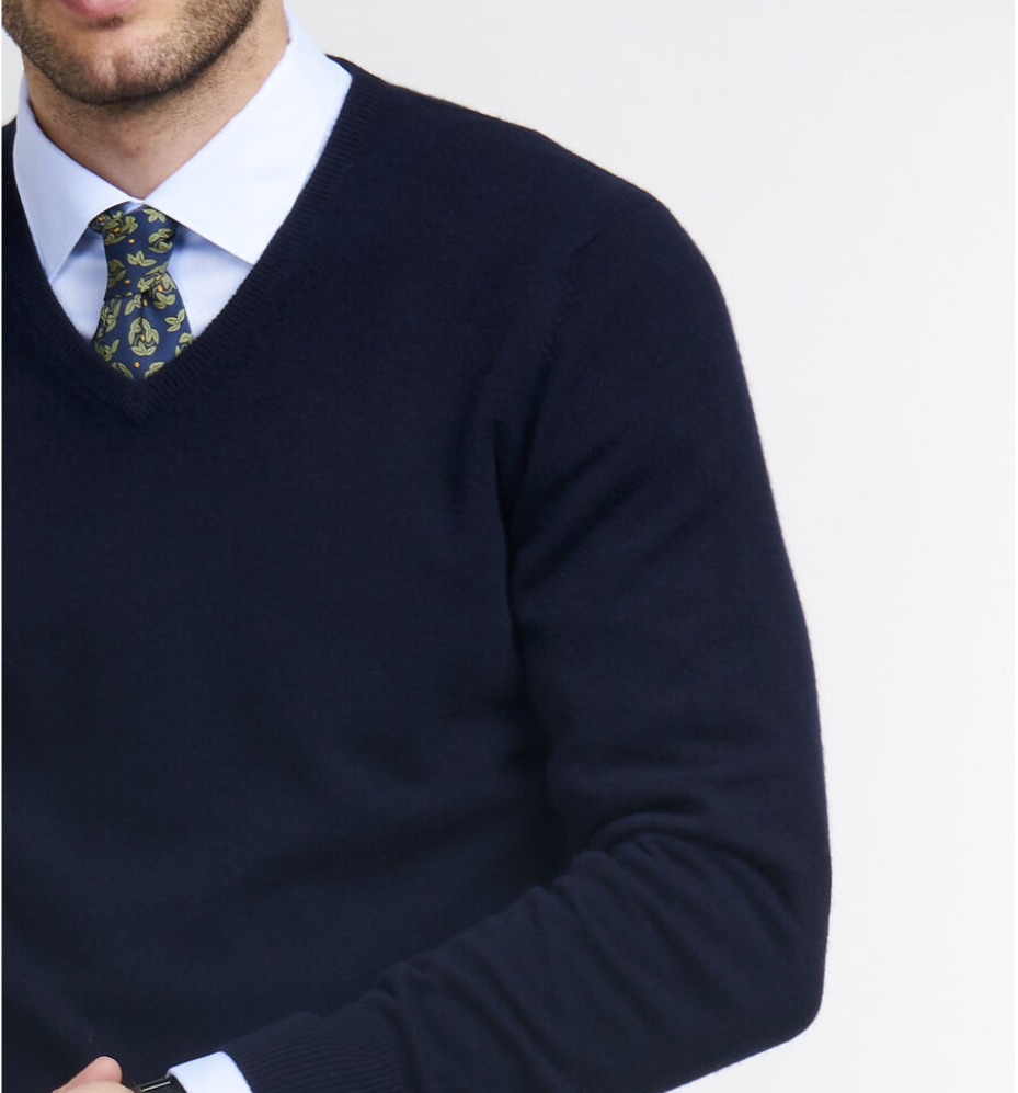 Casual men's cashmere sweater - Benjo